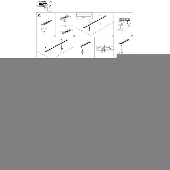 Трекова система Nordlux 2510096003 Jerome Link 3-Kit + 1m Black Трекова система Nordlux 2510096003 Jerome Link 3-Kit + 1m Black