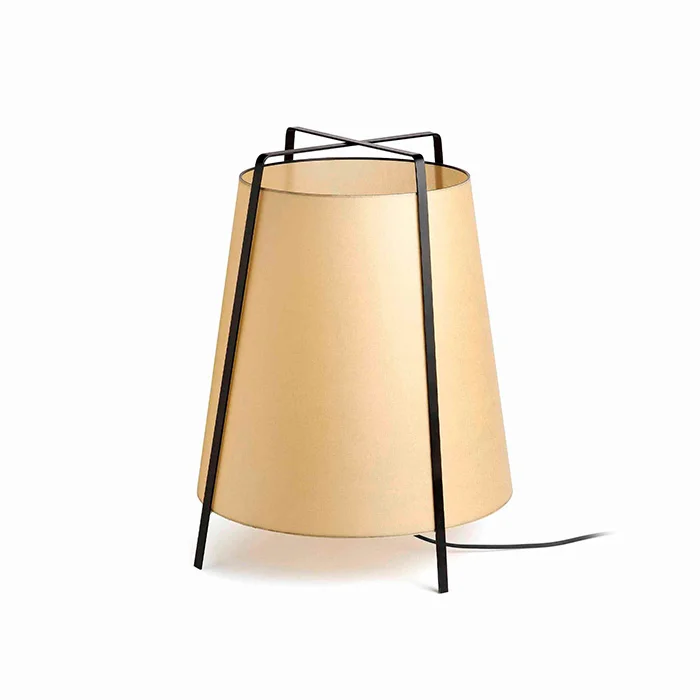 Настольная лампа Faro 28371 Akane 595 Beige table lamp