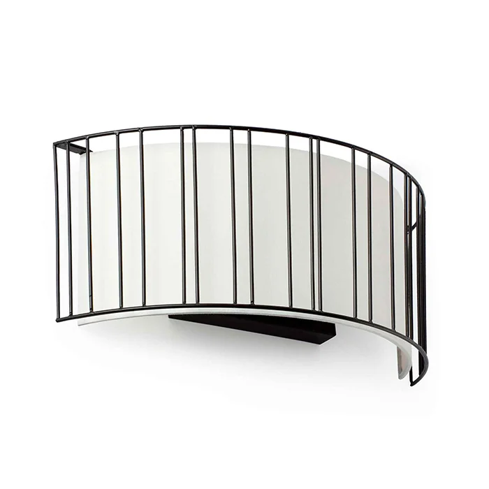 Настенный светильник Faro 29310 LINDA Black wall lamp