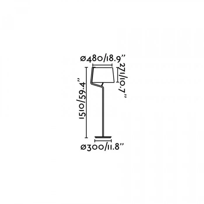 Торшер Faro 29336 BERNI Black floor lamp Торшер Faro 29336 BERNI Black floor lamp