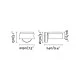 Бра - Faro 29395 LOOP Ash tree wall lamp, 6 Вт, 500 лм, 2700K