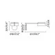 Бра - Faro 29396 LOOP Ash tree wall lamp with articulated lamp, 6 Вт, 500 лм, 2700K Бра - Faro 29396 LOOP Ash tree wall lamp with articulated lamp, 6 Вт, 500 лм, 2700K