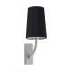 Бра - Faro 29680-21 REM Matt nickel/black wall lamp Бра - Faro 29680-21 REM Matt nickel/black wall lamp
