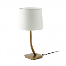 Настольная лампа Faro 29685-04 REM Bronze/white table lamp