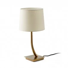 Настольная лампа Faro 29685-05 REM Bronze/beige table lamp Настольная лампа Faro 29685-05 REM Bronze/beige table lamp