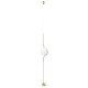 Світильник на розтяжці Faro 29694 Le Vita Gold pendant/floor lamp, 6 Вт, 250 лм, 2700K Світильник на розтяжці Faro 29694 Le Vita Gold pendant/floor lamp, 6 Вт, 250 лм, 2700K