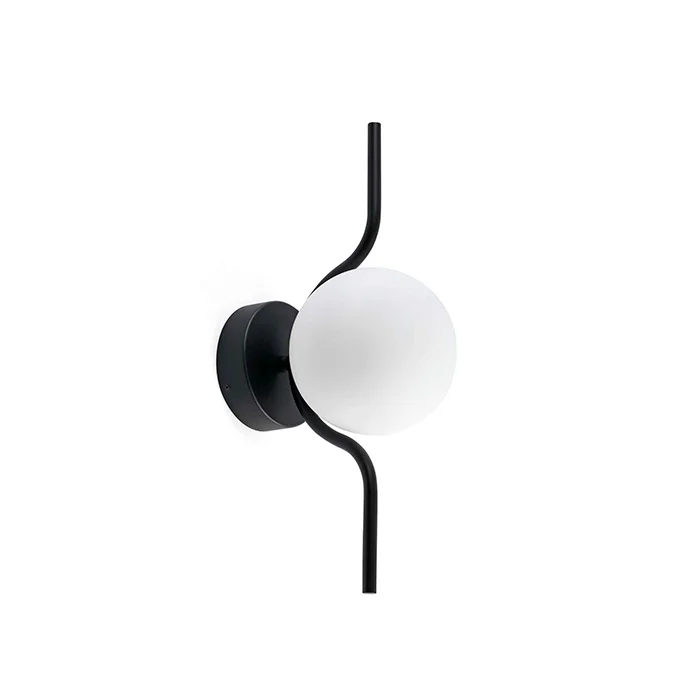 Бра - Faro 29695 Le Vita Black wall lamp, 6 Вт, 570 лм, 2700K