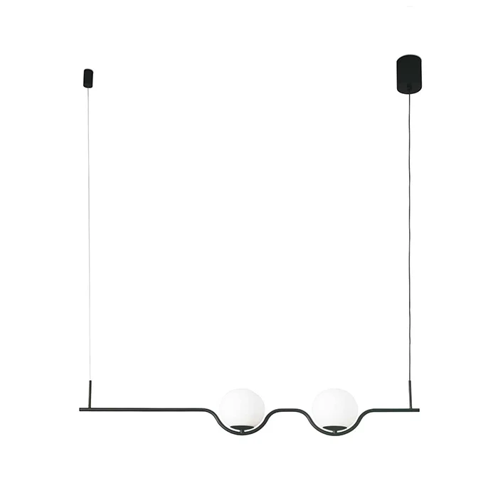 Підвісний світильник Faro 29696 Le Vita Black pendant lamp, 14 Вт, 530 лм, 2700K