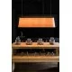 Люстра - Faro 29849 STOOD 5L Black and wood pendant lamp
