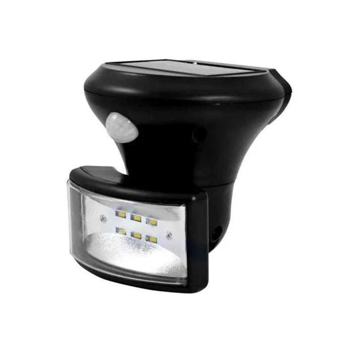 Уличный светильник на солнечной батарее Goldlux 307729 LED 1x5W 6400K 500Lm IP44 черный Уличный светильник на солнечной батарее Goldlux 307729 LED 1x5W 6400K 500Lm IP44 черный
