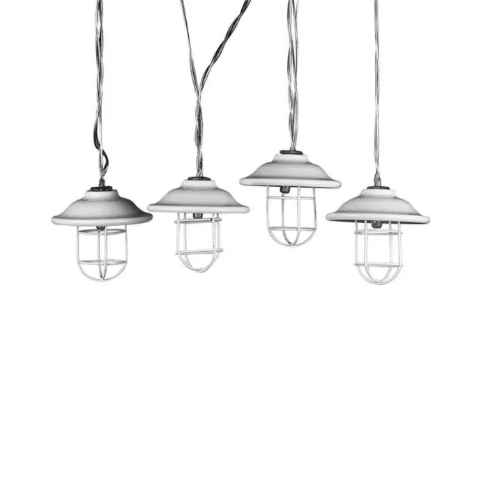 Гірлянда на батарейках Goldlux 312877 Loft LED 10 2700K IP20 біла Гірлянда на батарейках Goldlux 312877 Loft LED 10 2700K IP20 біла