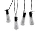 Гірлянда на батареї Goldlux 312884 Edison LED 10 3000K IP20 чорна