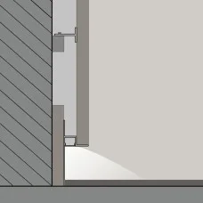 Профиль LTX PROFILE FLOOR, L2500mm, h99.5mm, w31.7mm (12.1032.25)
