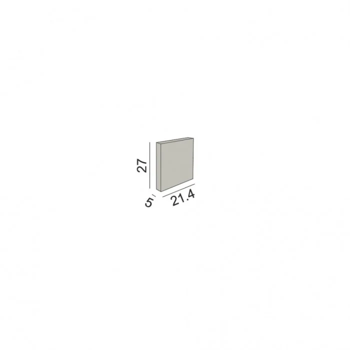 Комплект заглушок для PROFILE FLOOR IN, 2 шт (12.2127.EC)
