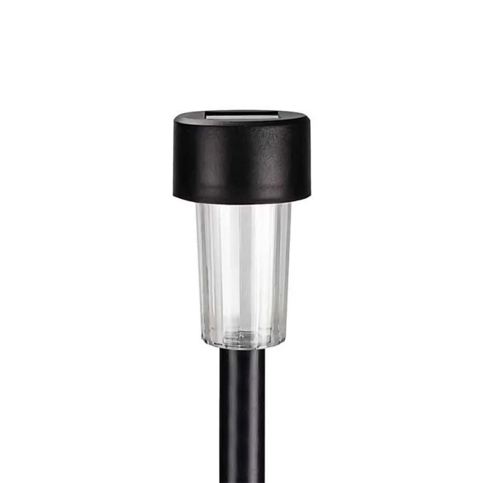 Вуличний світильник на сонячній батареї Goldlux 322265 Stik LED 6000K IP44 чорний