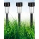 Вуличний світильник на сонячній батареї Goldlux 322265 Stik LED 6000K IP44 чорний