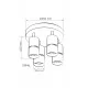 Светильник поворотный GOLDLUX 324672 BAMBOO Светильник поворотный GOLDLUX 324672 BAMBOO