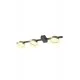 Світильник стельовий Goldlux 326263 Joy GX53 3x10W 4000K 660Lm IP20 чорний