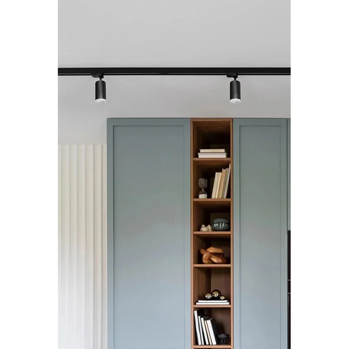 Трековий світильник Goldlux 327666 London GU10 1x10W IP20 чорний