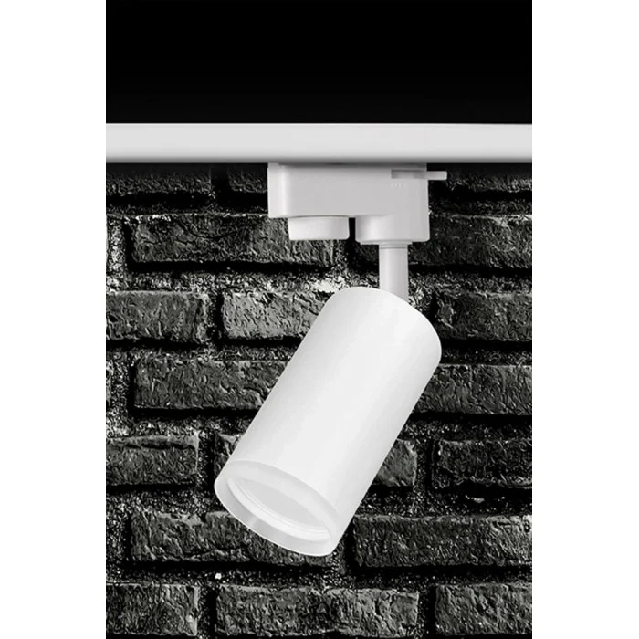 Трековий світильник Goldlux 327680 London GU10 1x10W IP20 білий