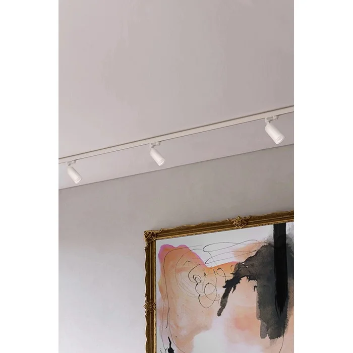 Трековий світильник Goldlux 327680 London GU10 1x10W IP20 білий