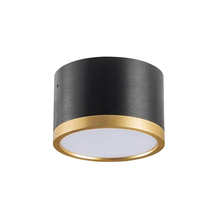 Точковий світильник Goldlux 328090 Mirella GX53 1x6W 4000K 660Lm IP20 чорний