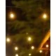 Гірлянда на сонячній батареї Goldlux 328656 Party LED 10 2700K IP44 чорна з лампочками