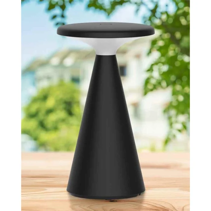 Світильник портативний вуличний Goldlux 329981 Paros LED 1x1,8W 2700K 160Lm IP44 чорний