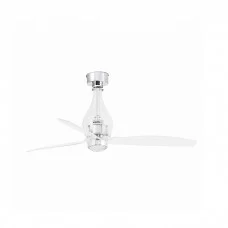 Люстра-вентилятор Faro 33382-9 MINI ETERFAN M LED Transparent FAN LED with Dc motor, 16 Вт, 709 лм, 3000K Люстра-вентилятор Faro 33382-9 MINI ETERFAN M LED Transparent FAN LED with Dc motor, 16 Вт, 709 лм, 3000K