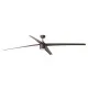 Люстра-вентилятор Faro 33495 ATTOS XL LED Brown fan with DC motor, 18 Вт, 1200 лм, 2700K/1000lm - 3300/1100lm - 4600K/1200lm