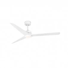 Люстра-вентилятор Faro 33722WW Nuu 1320mm White 3 Blades LED 18W 3000K Wiz
