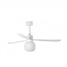 Люстра-вентилятор Faro 33760-25 AMELIA L BALL LED White fan, 20 Вт, 1056 лм, 2700K