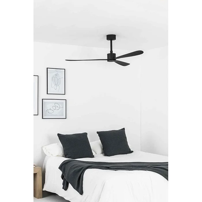 Стельовий вентилятор Faro 33761WT Amelia 1320mm Black 3 Blades Black Tuya
