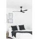 Стельовий вентилятор Faro 33761WT Amelia 1320mm Black 3 Blades Black Tuya