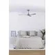 Потолочный вентилятор Faro 33762WT Amelia 1320mm Gray 3 Blades Grises Tuya