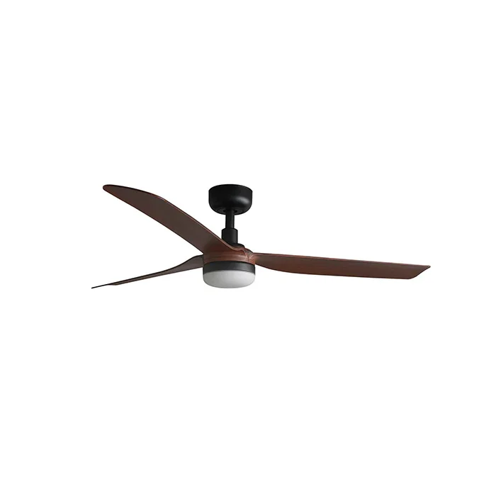 Люстра-вентилятор Faro 33817-21 PUNT M LED Black/dark wood fan with DC motor, 18 Вт, 1300 лм, 3000-4000-6500K