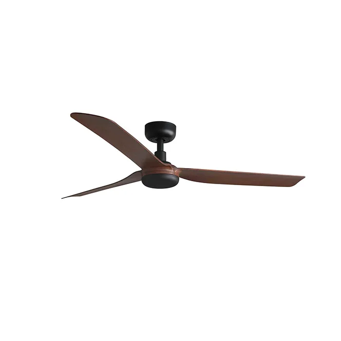Стельовий вентилятор Faro 33817 PUNT M Black/dark wood fan with DC motor