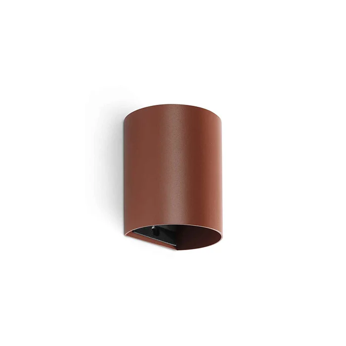 Настенный светильник Faro 40525 Sole Wall Light Round Terracotta Smooth 1xgu10
