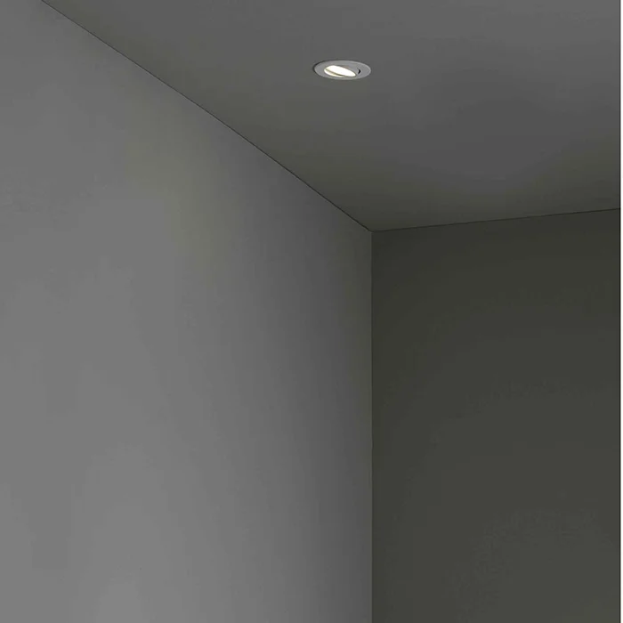 Точечный светильник Faro 42921 KOI White orientable recessed lamp, 6 Вт, 400 лм, 3000K