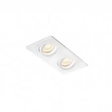 Точечный светильник Faro 43397 Radon RCT White recessed lamp