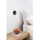 Настінний світильник Faro 43601 Click Black recessed lamp, 3.3 Вт, 252 лм, 2700K