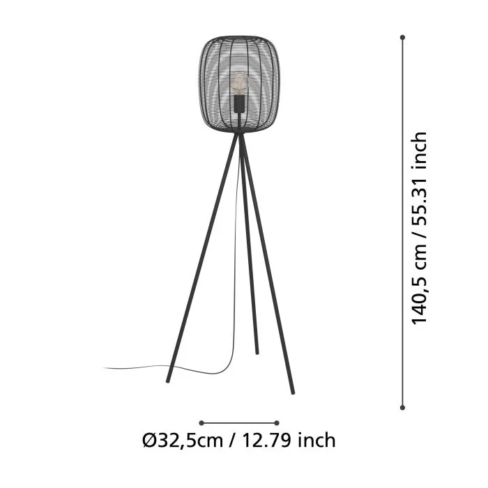 Торшер - Eglo 43968 RINROE floor light