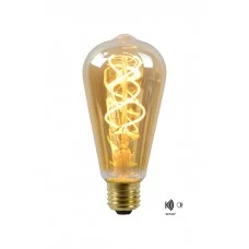 Светодиодная лампа Lucide 49034/04/62 Led bulb, ST64 4W 2200K E27, 360°