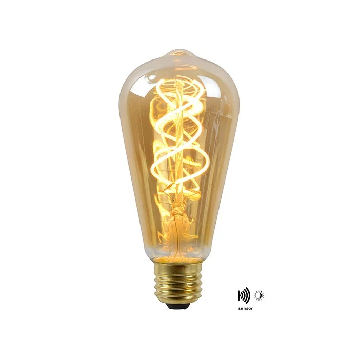 Светодиодная лампа Lucide 49034/04/62 Led bulb, ST64 4W 2200K E27, 360°