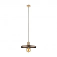 Подвесной светильник, люстра TK Lighting 10757 Sila E27 1x15W IP20 коричневый