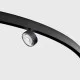 Світильник LTX IN_RING SOL MINI, D75mm, H26mm, LED 6.3W, 4000К, diamond black/чорний (09.7526.7.940.DBG/BK)