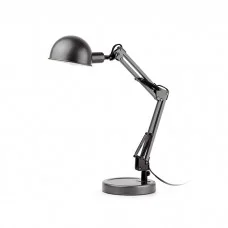 Настільна лампа Faro 51910 BAOBAB Grey office reading lamp
