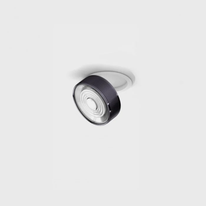 Точковий світильник LTX 01.7526.7.930.WH + SOL M RING DIAMOND BLACK Sol In Mini, 7 Вт, 624 лм, 3000K