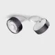 Точковий світильник LTX 01.9533.14.930.WH + SOL RING GRAIN DIAMOND BLACK Sol In