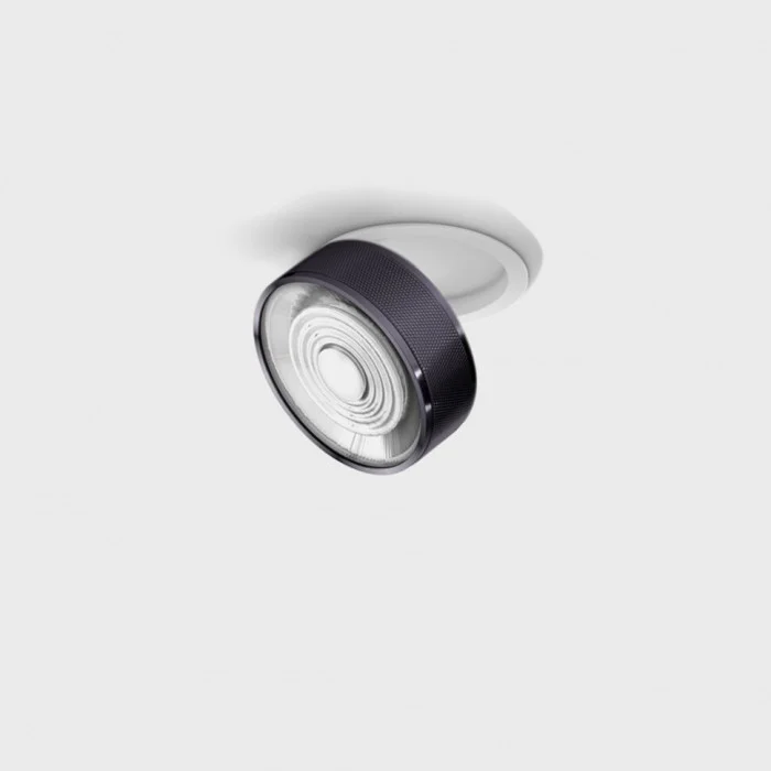 Точковий світильник LTX 01.9533.14.930.WH + SOL RING GRAIN DIAMOND BLACK Sol In